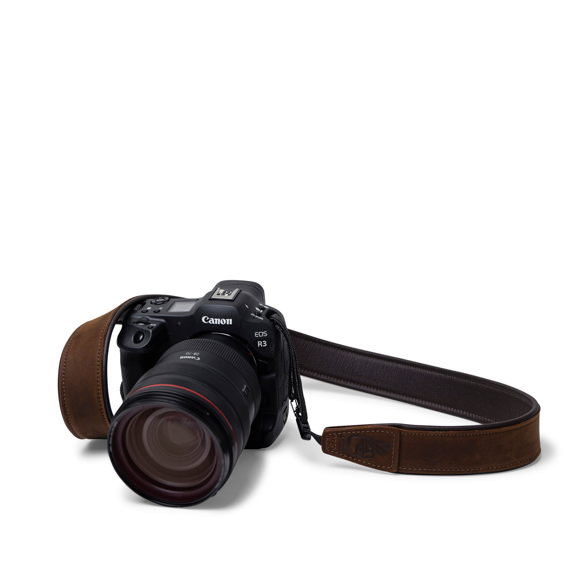 Padded Leather Camera Strap - Lucky Camera Straps