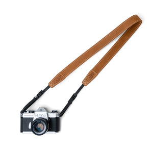 Lucky Straps Slim 30 Camera Strap in Classic Brown Leather with Quick Release SystemSlim 30 - Desert Tan