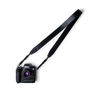 Simple 40 Leather Camera Strap Black Rapid Access Anti-Theft Camera Sling with Locking Quick Release ClipsSimple 40 - Black