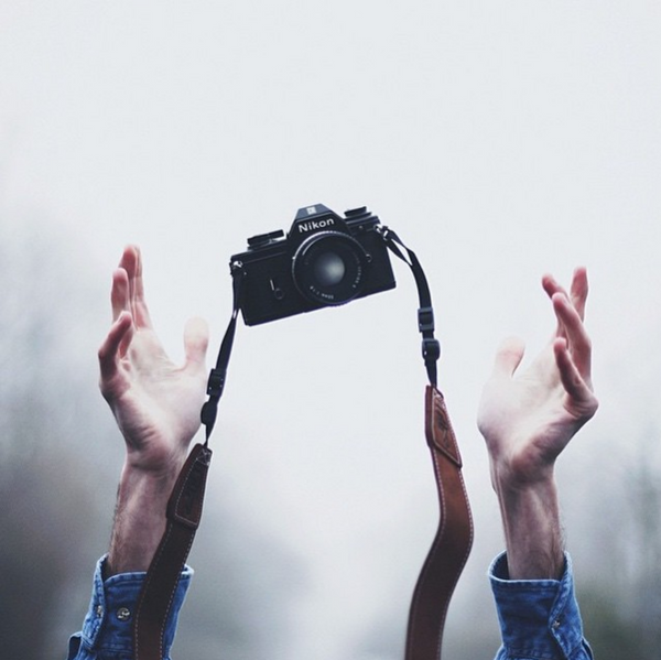 Leather Camera Strap Personalisation