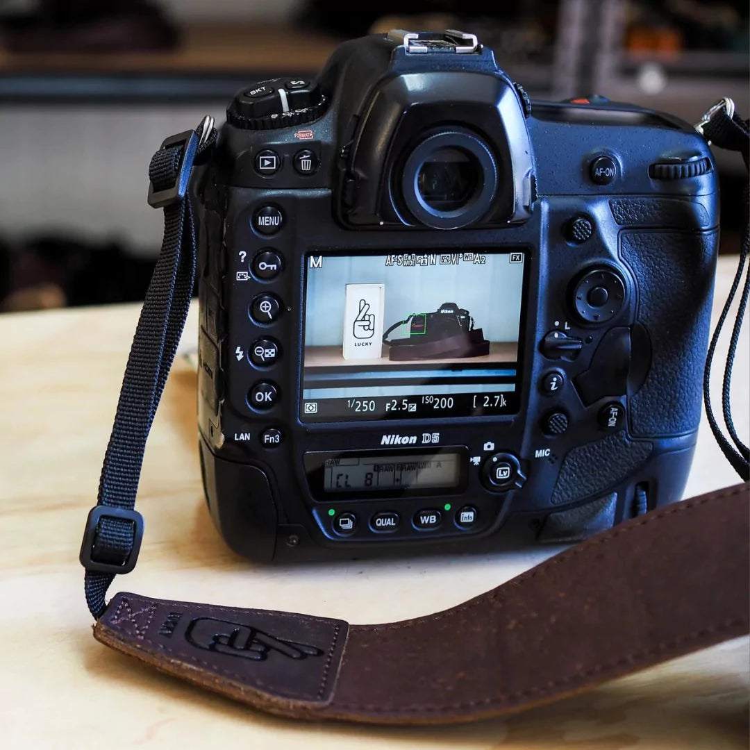 Leather Camera Straps by Lucky Straps |