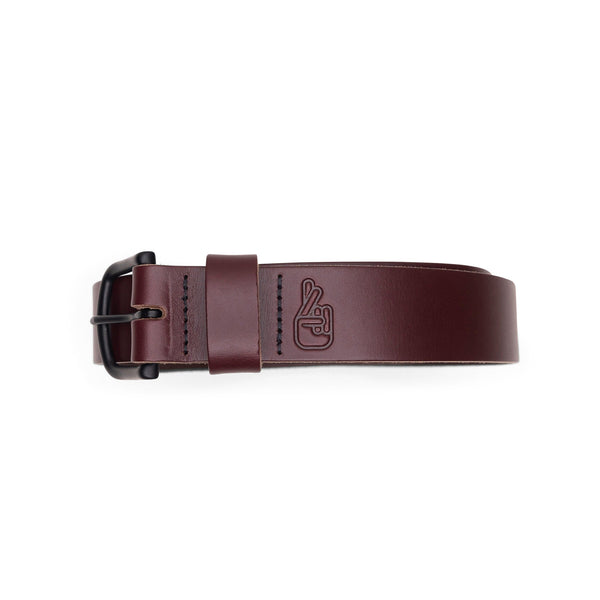 Adventure Leather Belt - Cognac