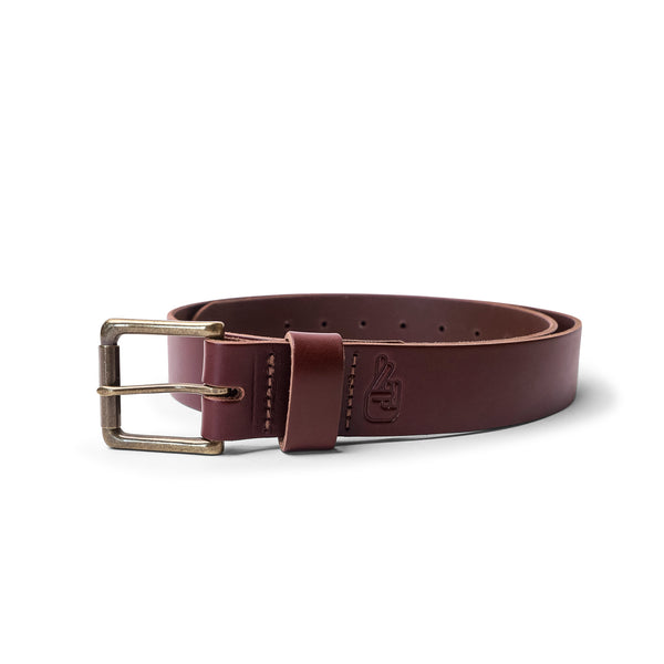 Adventure Leather Belt - Cognac