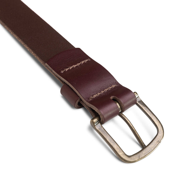 Adventure Leather Belt - Cognac