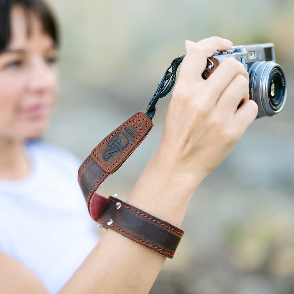 Deluxe Leather Wrist Strap