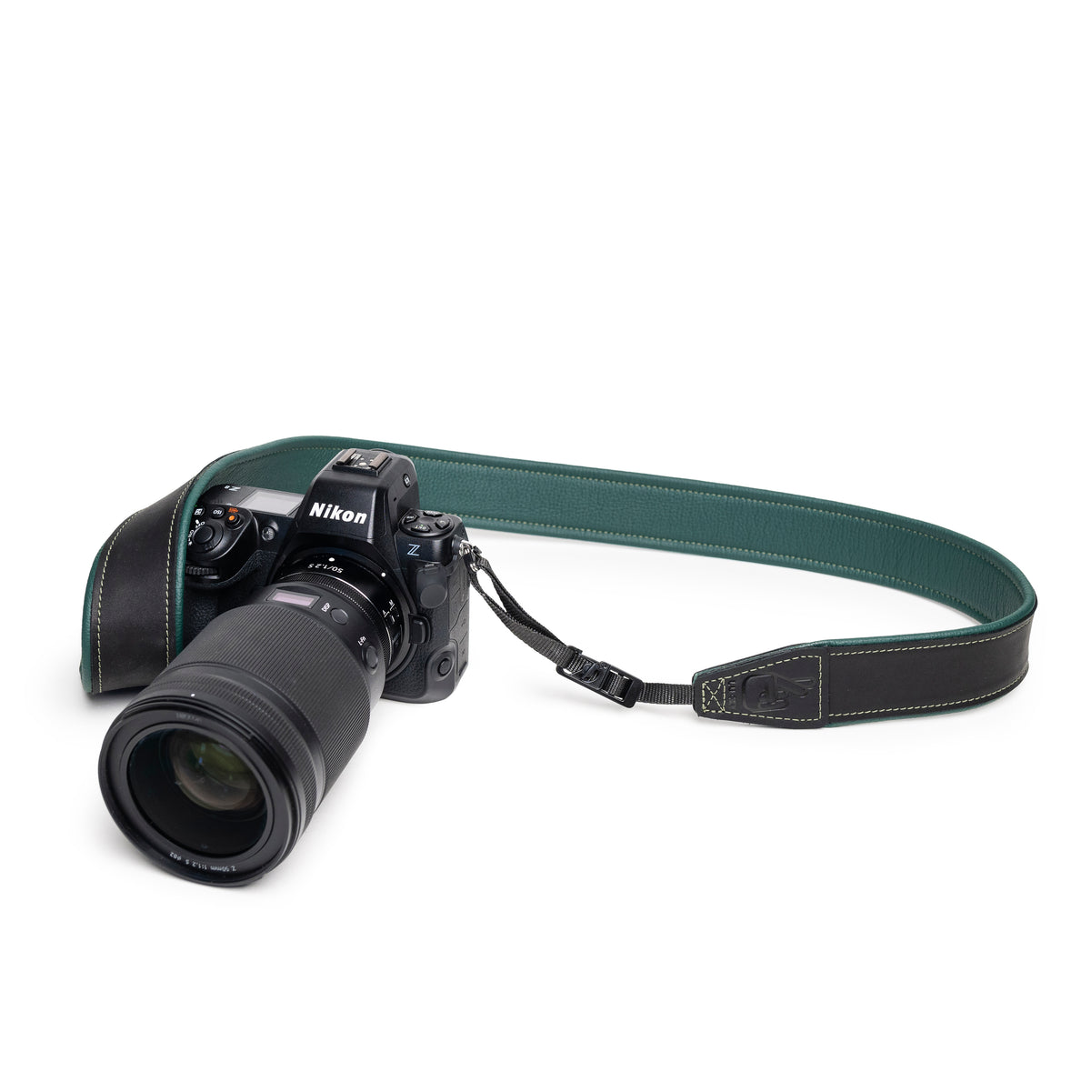 Deluxe 45 Padded Leather Camera Strap