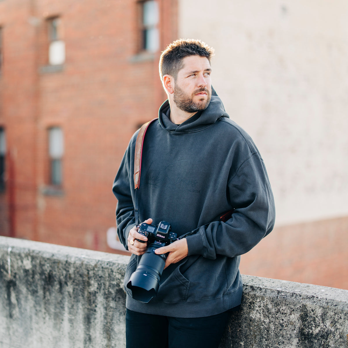 Lucky Straps Relax Hood - Faded Black/Black – Lucky Camera Straps