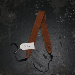 Standard 53 Dark Brown (white stitching) Regular Length Traditional 242
