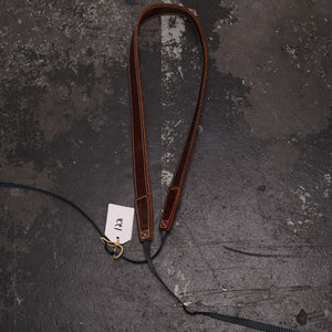 Slim 30 Chestnut Brown (white stitching) Regular Length Traditional Ends 128