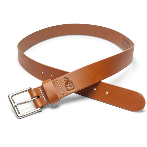 ADVENTURE LEATHER BELT - TAN