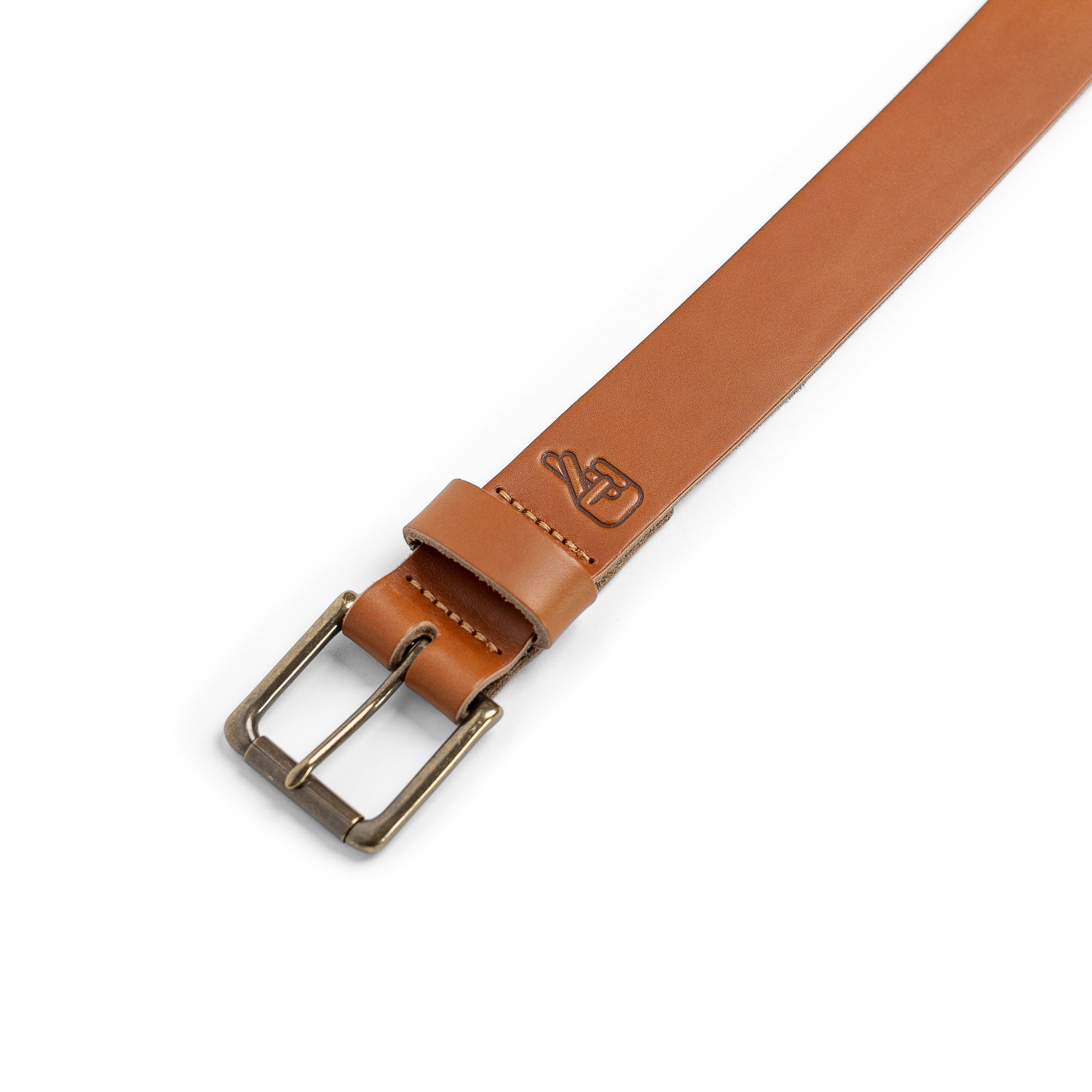 ADVENTURE LEATHER BELT - TAN