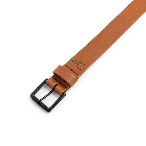 ADVENTURE LEATHER BELT - TAN