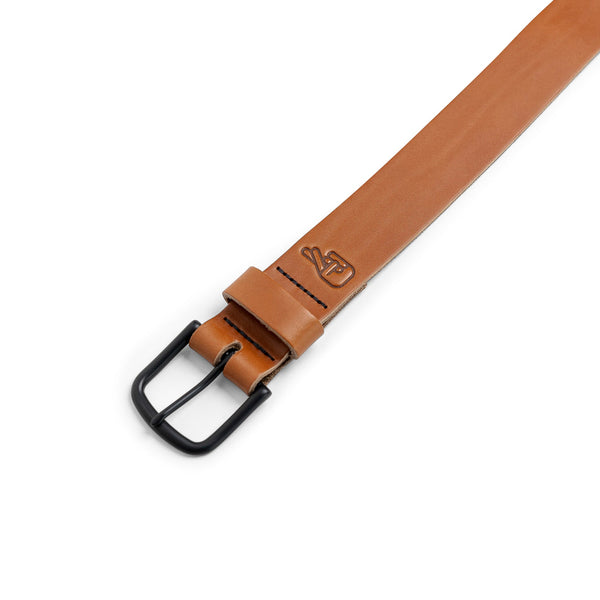 ADVENTURE LEATHER BELT - TAN