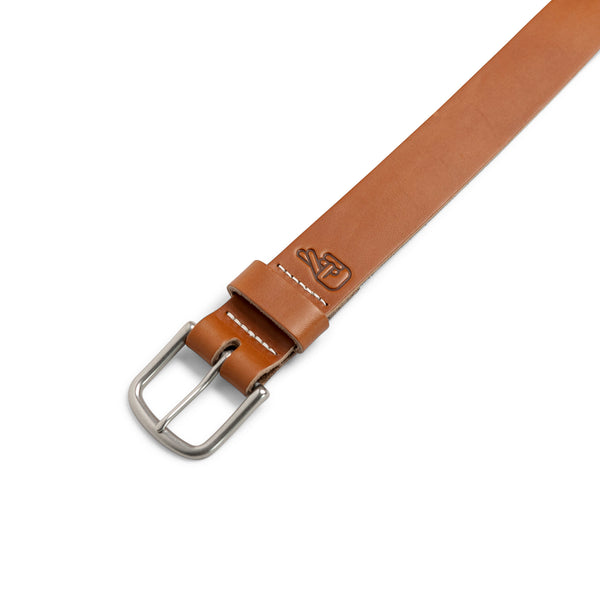 ADVENTURE LEATHER BELT - TAN