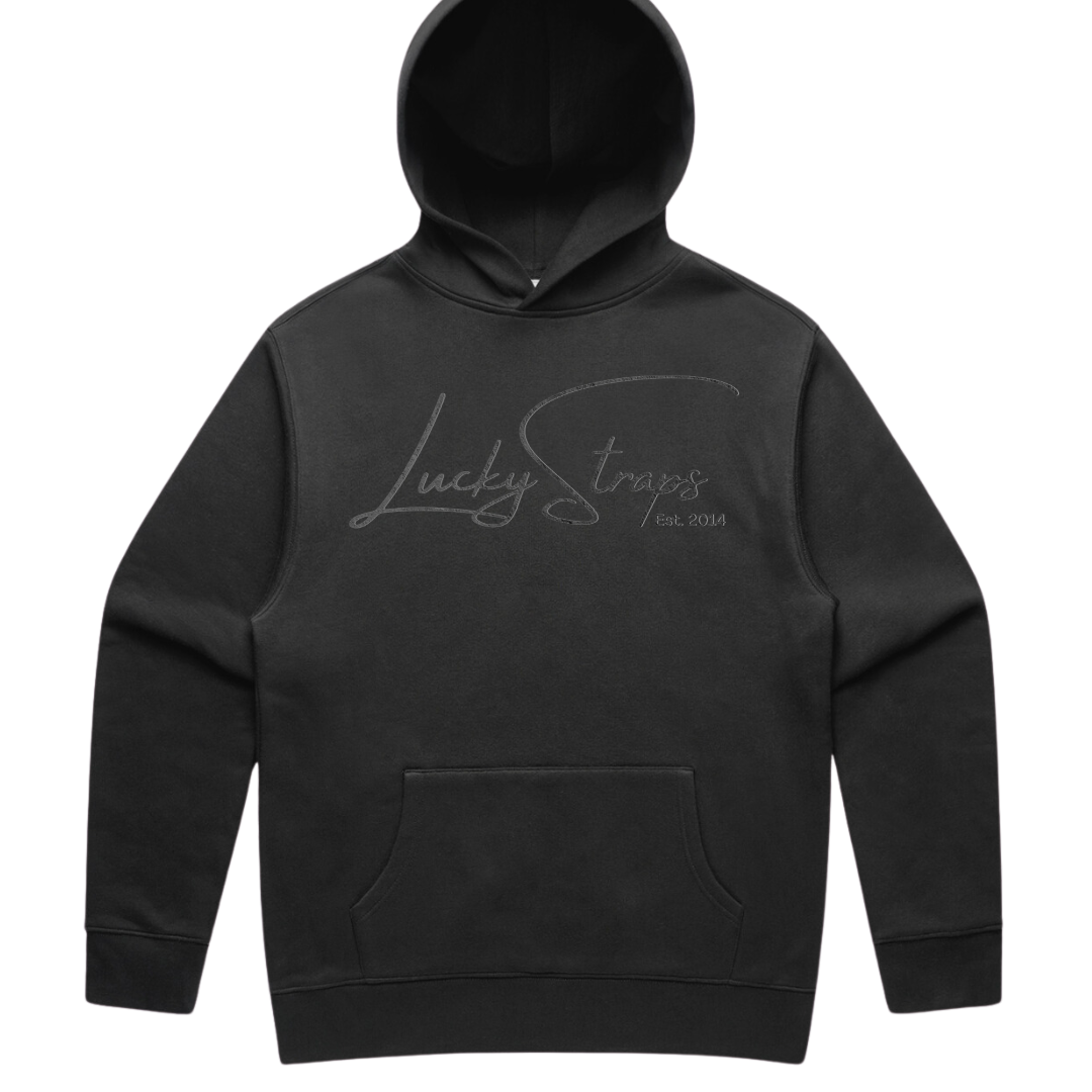 Lucky Straps Relax Hood - Faded Black/Black