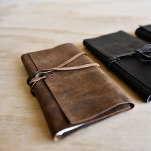 Leather Wrapped Journal