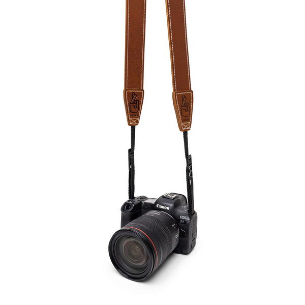 Classic 40 Camera Strap - Chestnut Brown