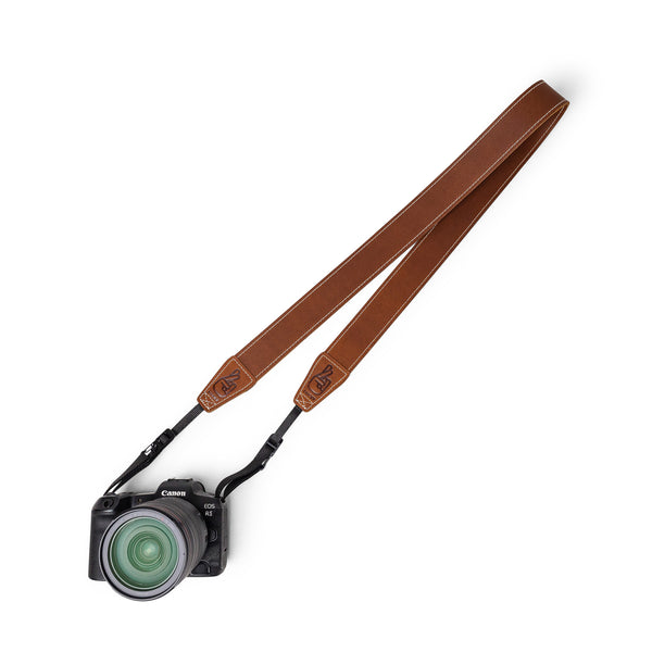 Classic 40 Camera Strap - Chestnut Brown