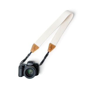Anti-Theft Camera Straps for Travelling Photographers and VloggersCotton 50 Camera Strap - Cream/Desert Tan