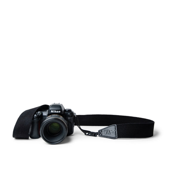 Vegan Leather and Cotton Camera Strap with Quick Release by Lucky Straps