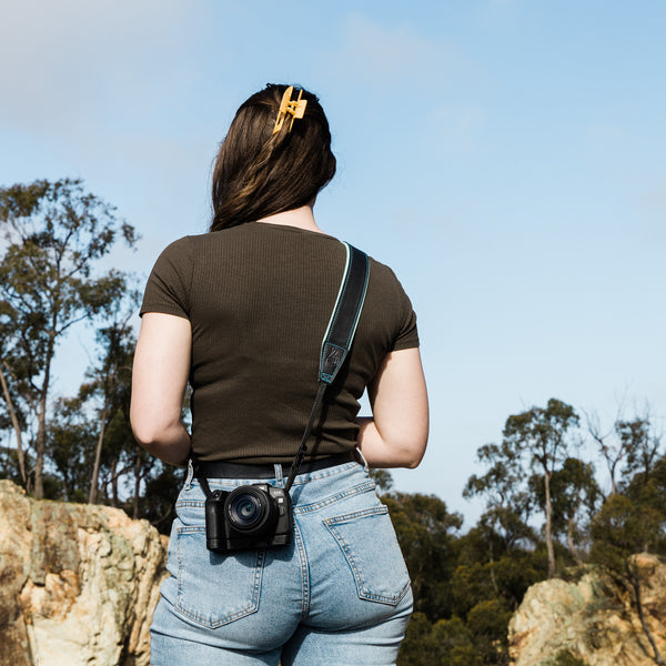 Deluxe 45 Padded Leather Camera Strap