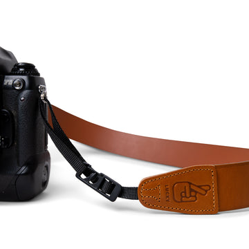 Camera Strap, Vegetable-tanned leather